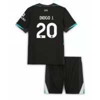 Fotballdrakt Barn Liverpool Diogo Jota #20 Bortedraktsett 2024-25 Kortermet (+ Korte bukser)